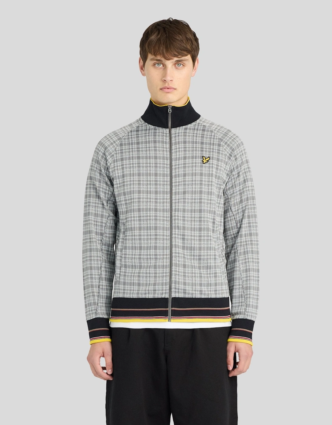 Hawick Cotton Check Track Jacket, 7 of 6