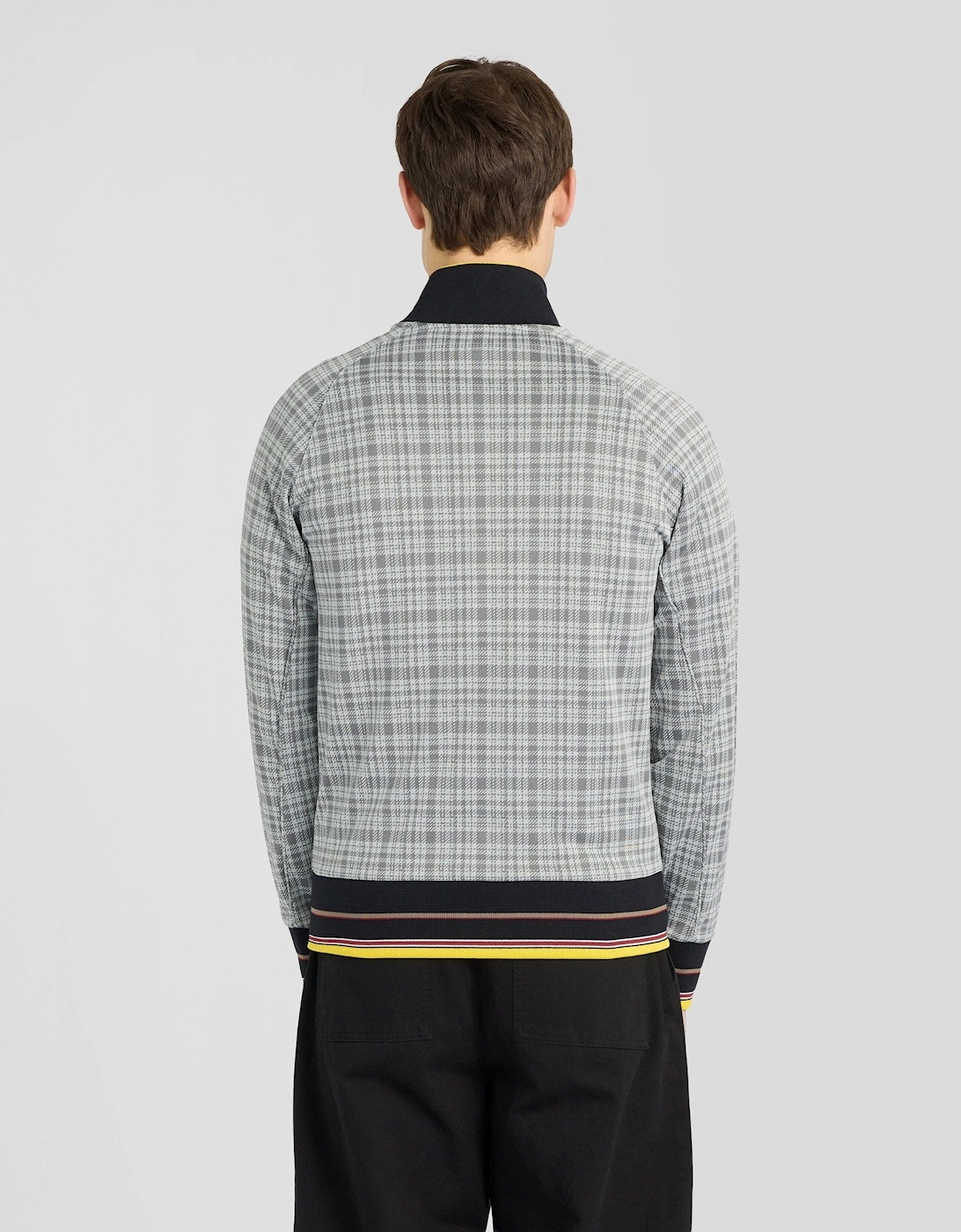 Hawick Cotton Check Track Jacket