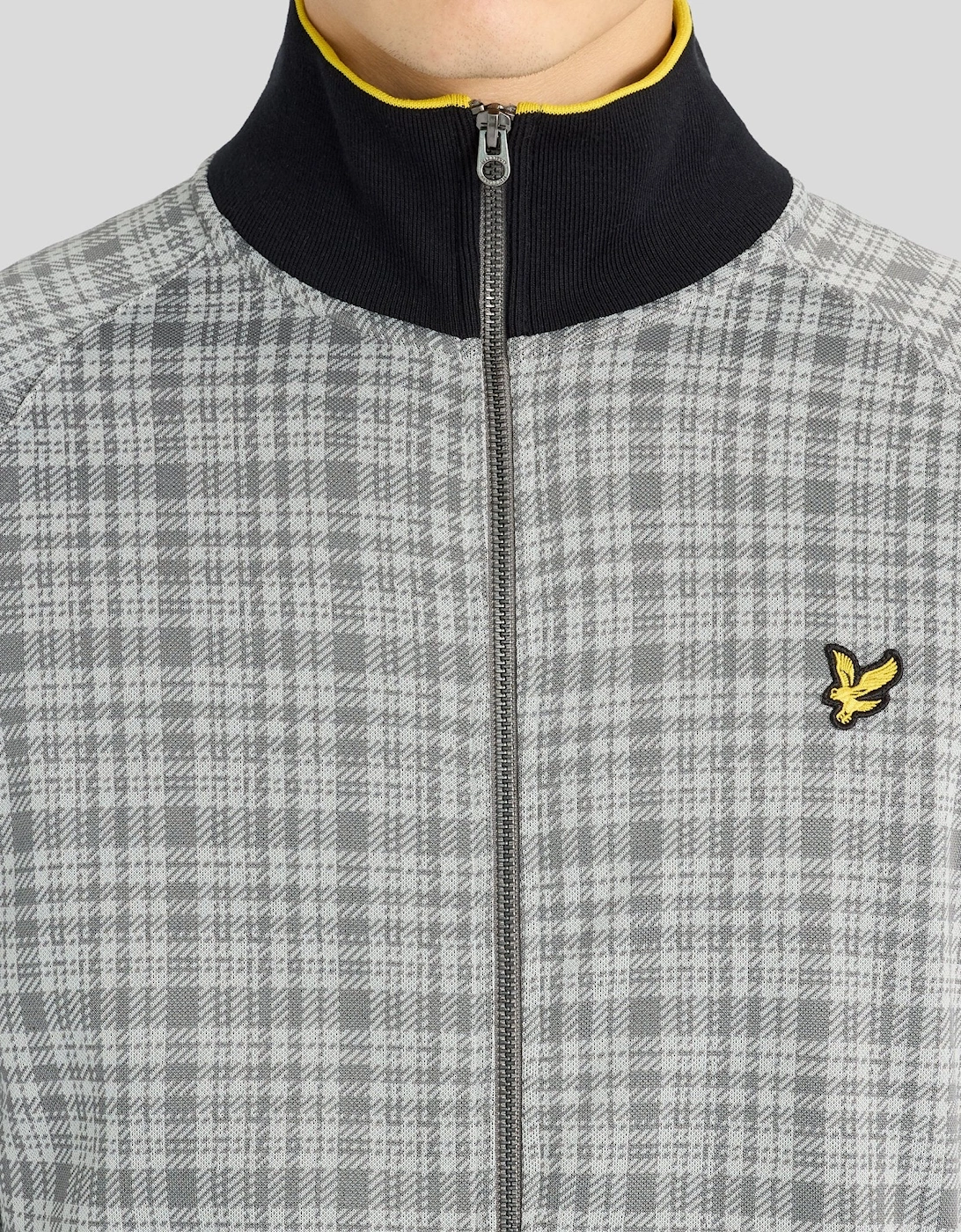 Hawick Cotton Check Track Jacket