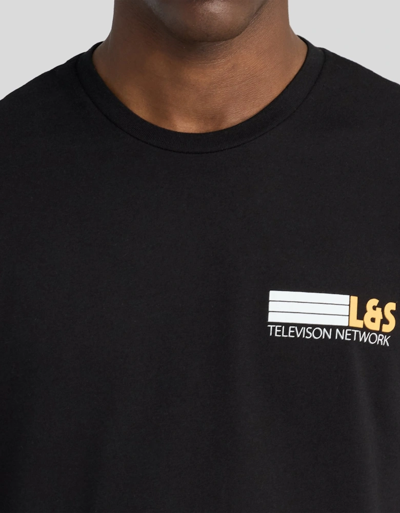 Broadcaster Back Graphic T-Shirt