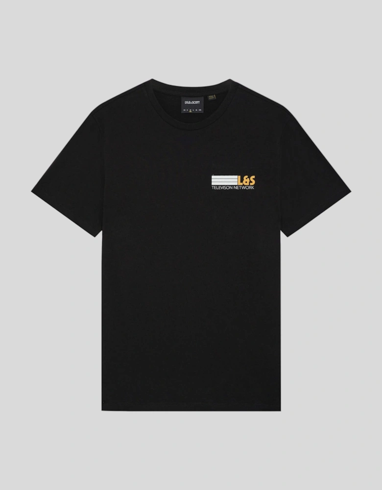 Broadcaster Back Graphic T-Shirt