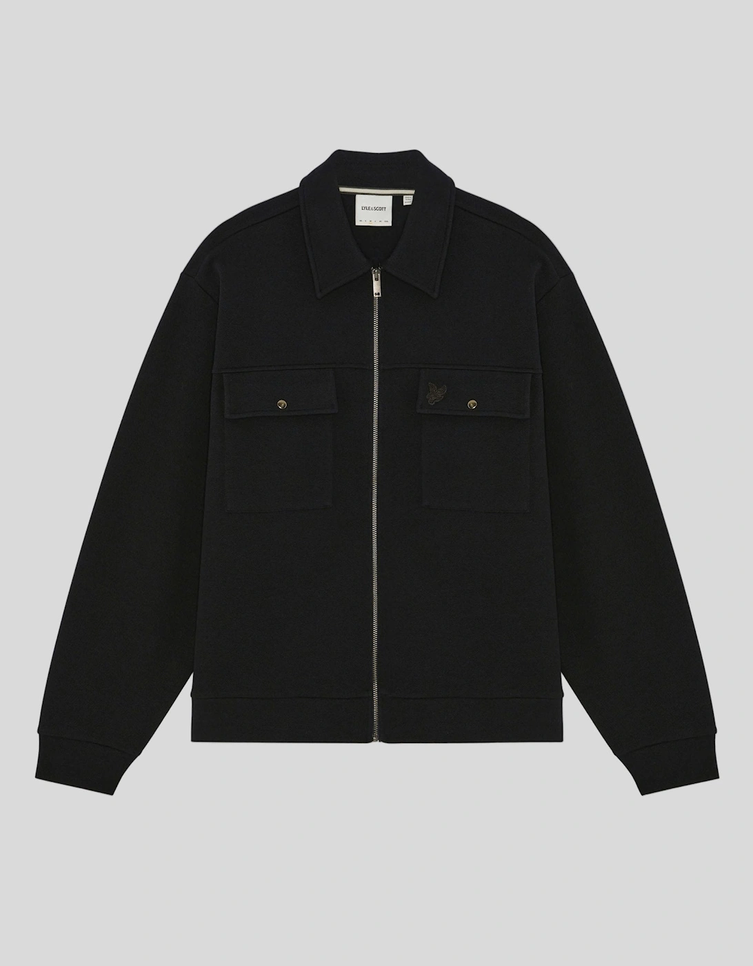 Pique Interlock Cotton Overshirt