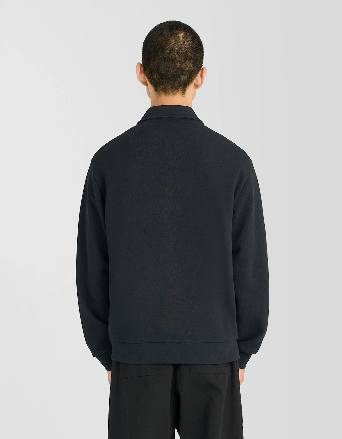 Pique Interlock Cotton Overshirt