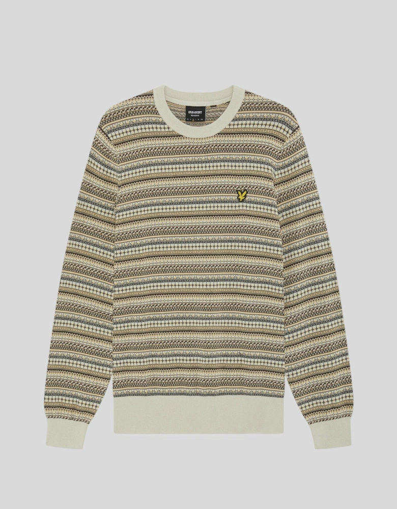 Fair Isle Crew Neck Jumper