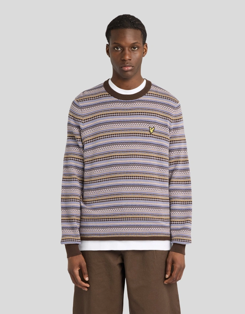 Fair Isle Crew Neck Jumper