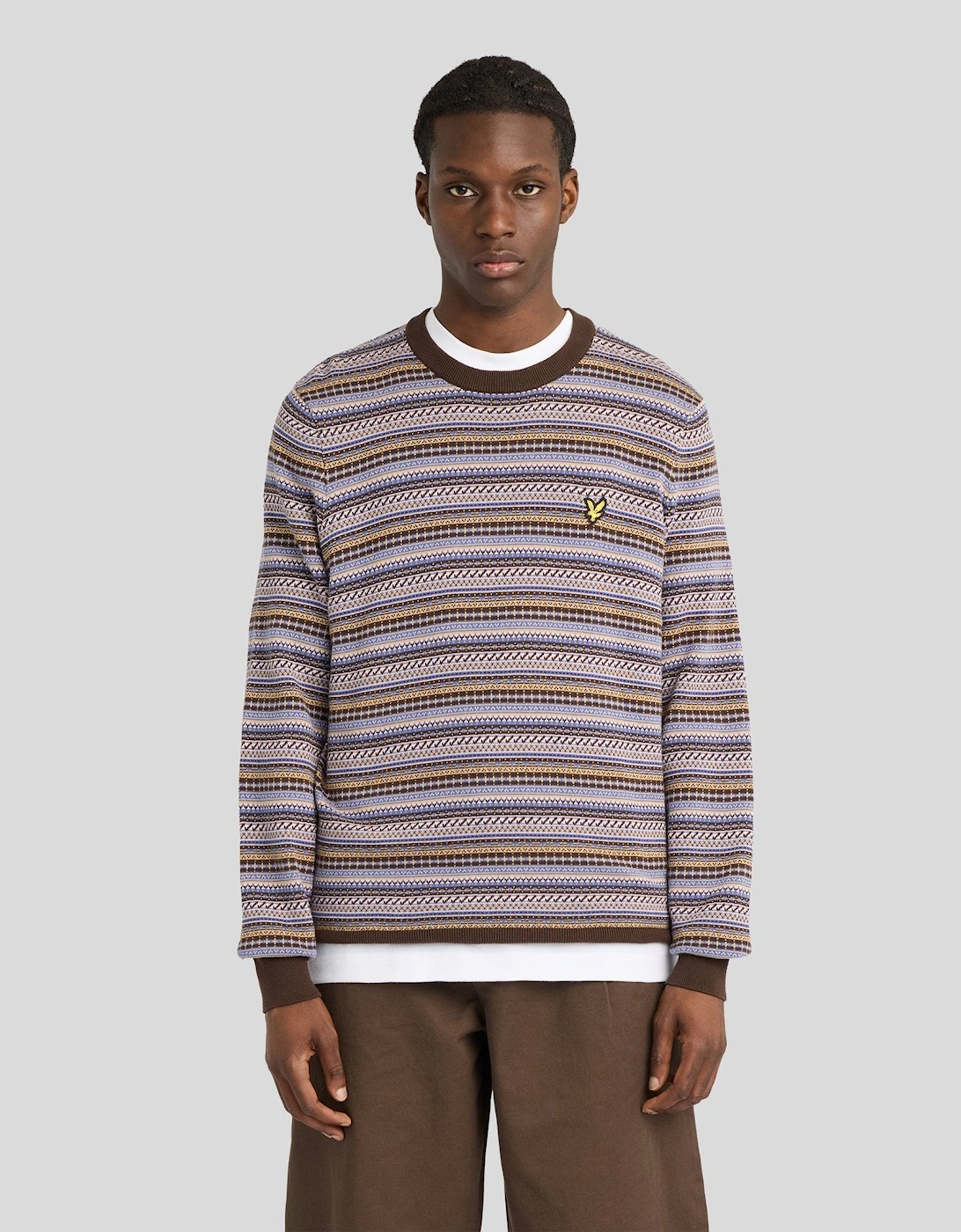 Fair Isle Crew Neck Jumper
