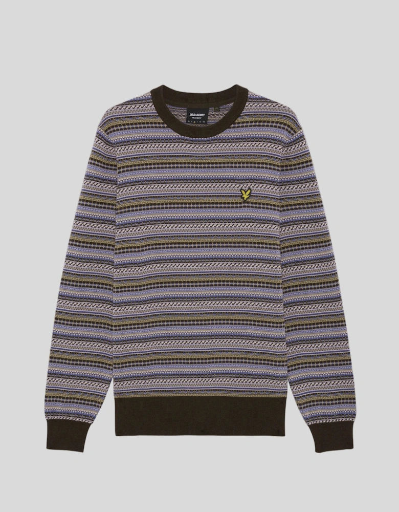 Fair Isle Crew Neck Jumper