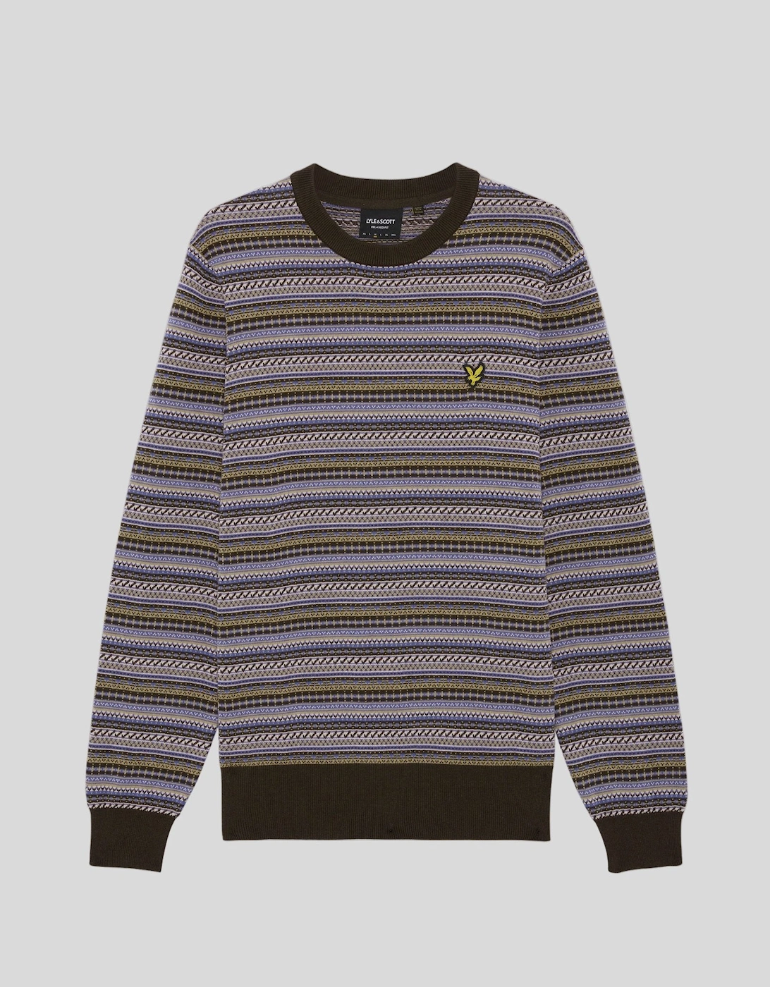 Fair Isle Crew Neck Jumper