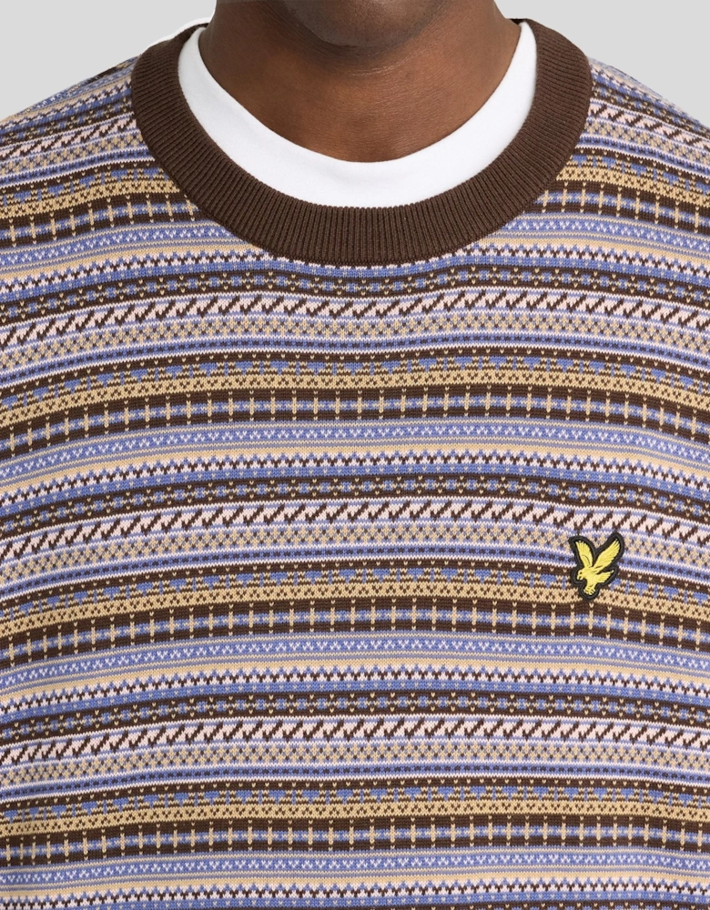 Fair Isle Crew Neck Jumper