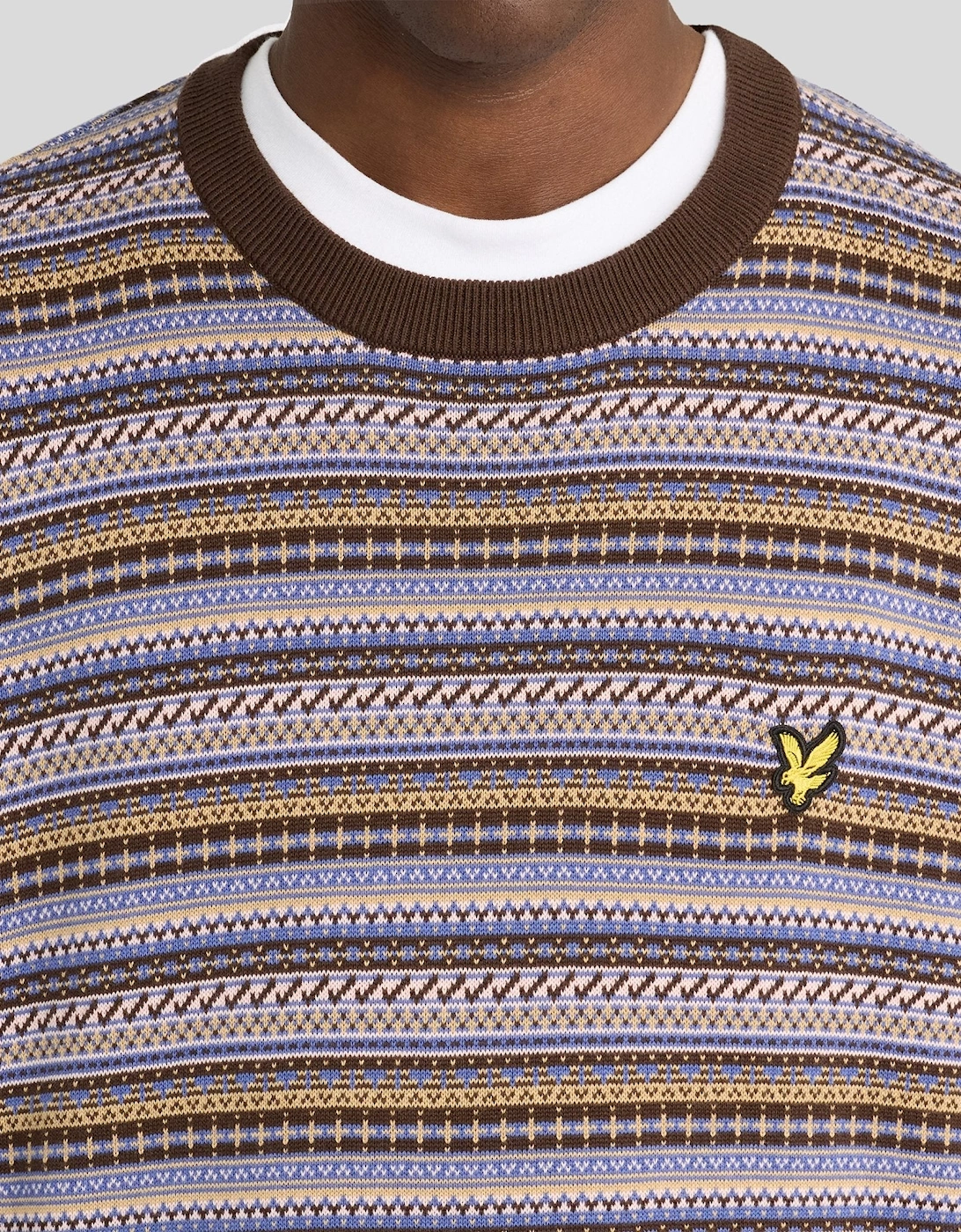Fair Isle Crew Neck Jumper