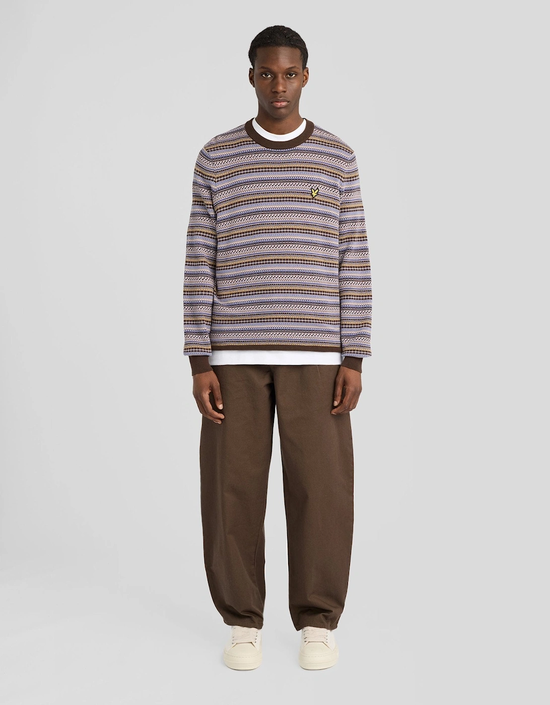 Fair Isle Crew Neck Jumper