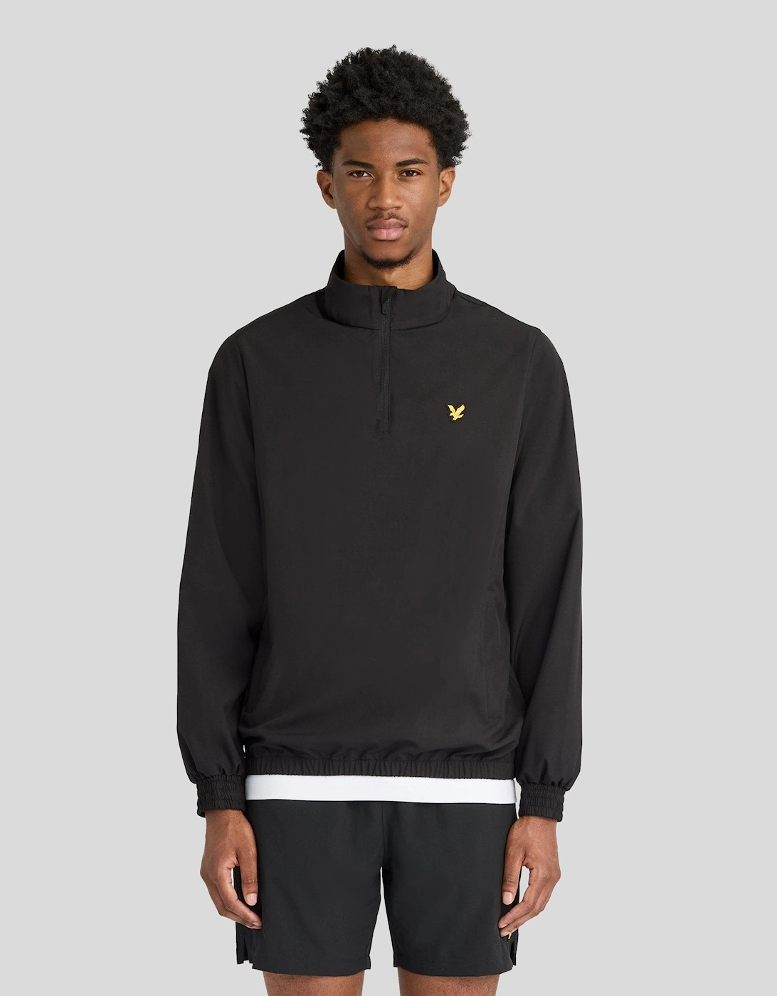 Lyle And Scott Men's Padel 1/4 Zip Overshirt - Size 44/Regular