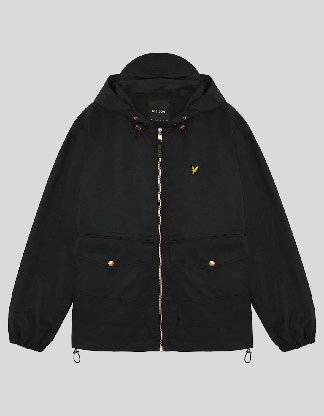 Waxed Hooded Utility Jacket