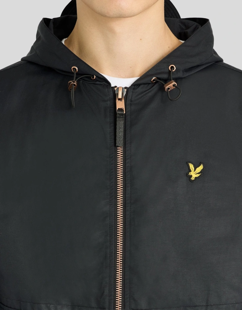 Waxed Hooded Utility Jacket