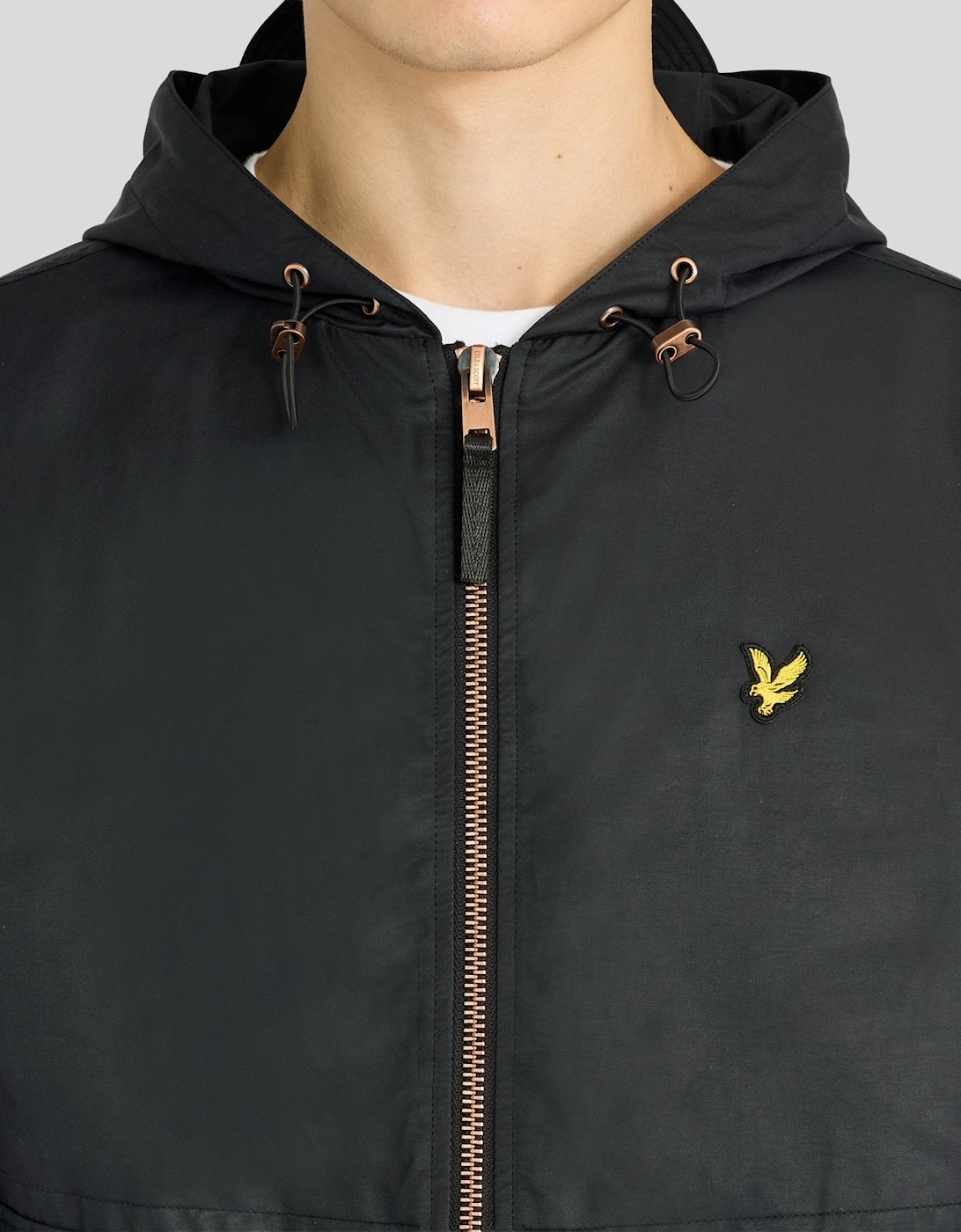 Waxed Hooded Utility Jacket
