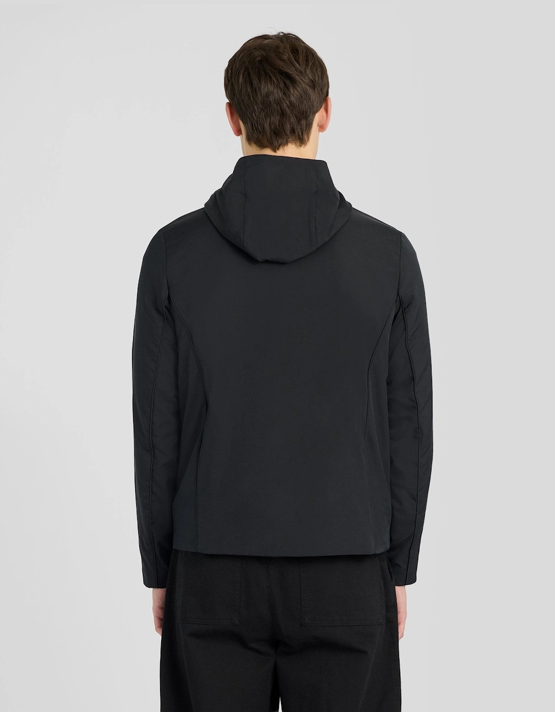 Nylon Hooded Jacket