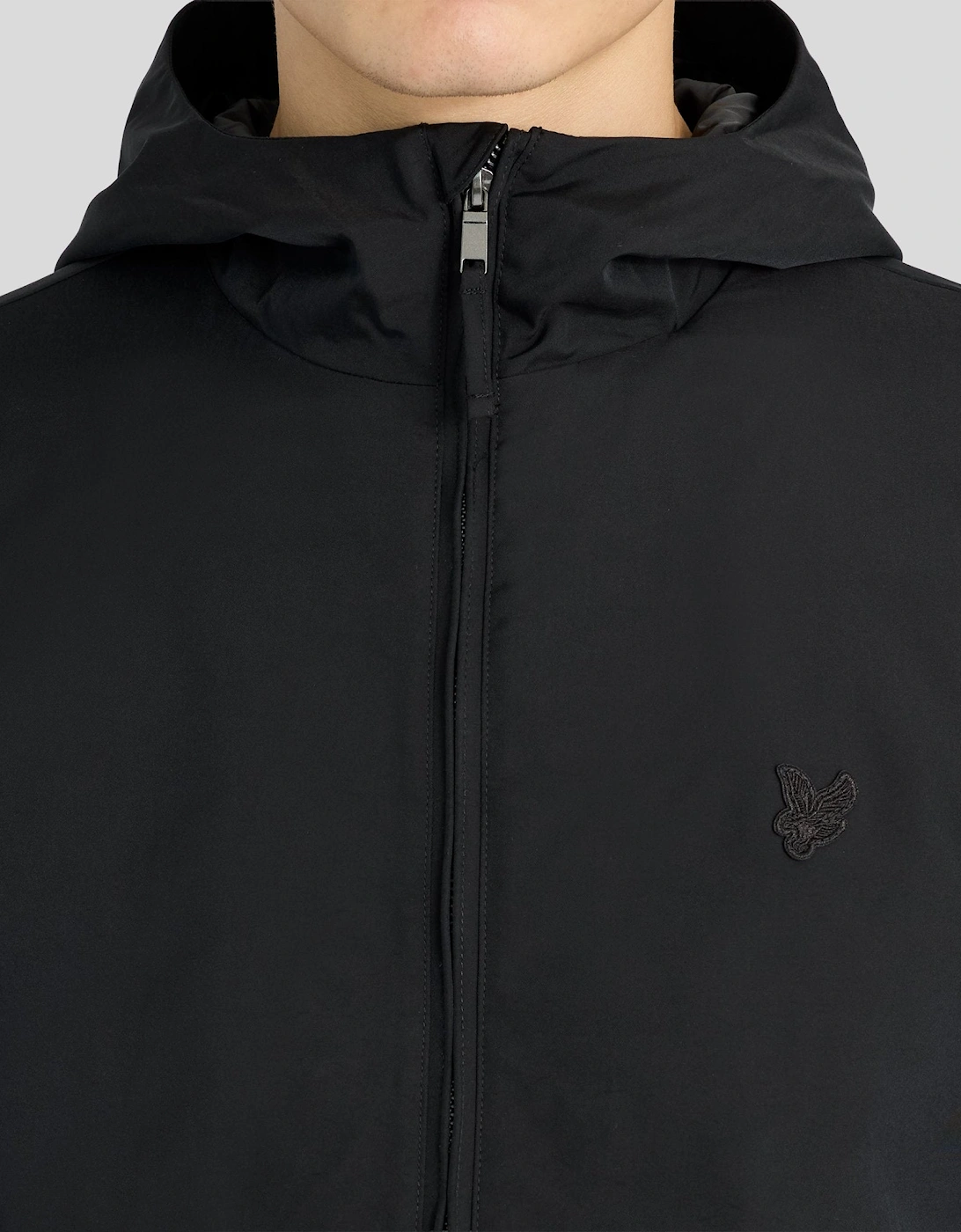 Nylon Hooded Jacket