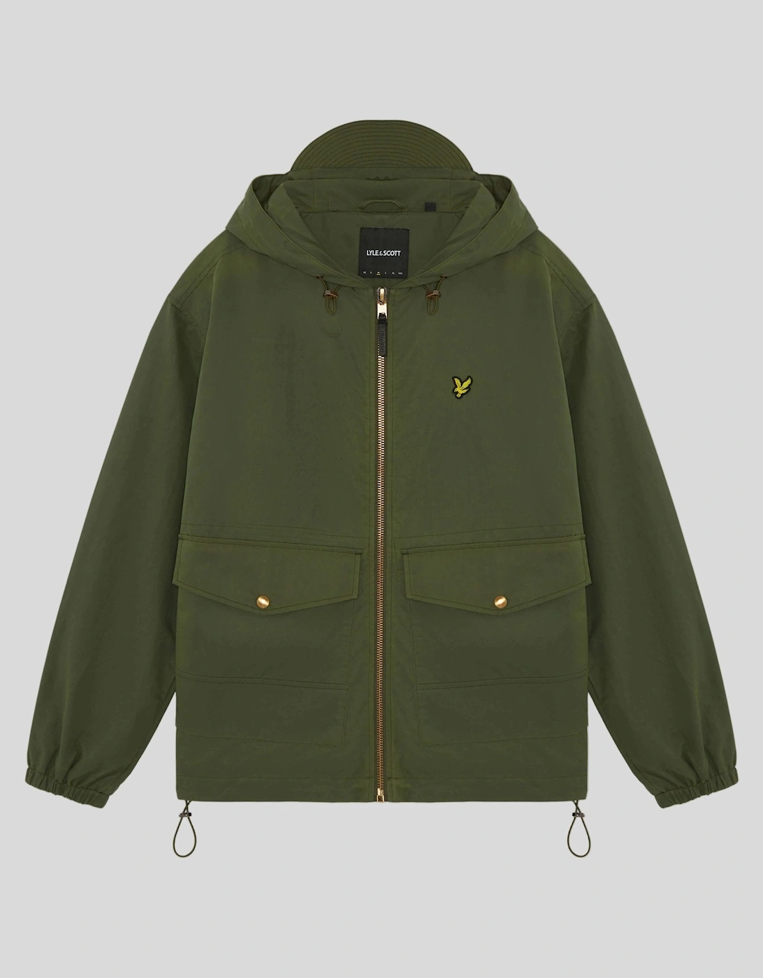 Waxed Hooded Utility Jacket
