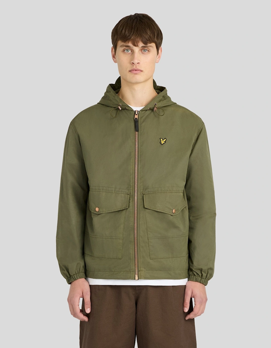Waxed Hooded Utility Jacket, 7 of 6