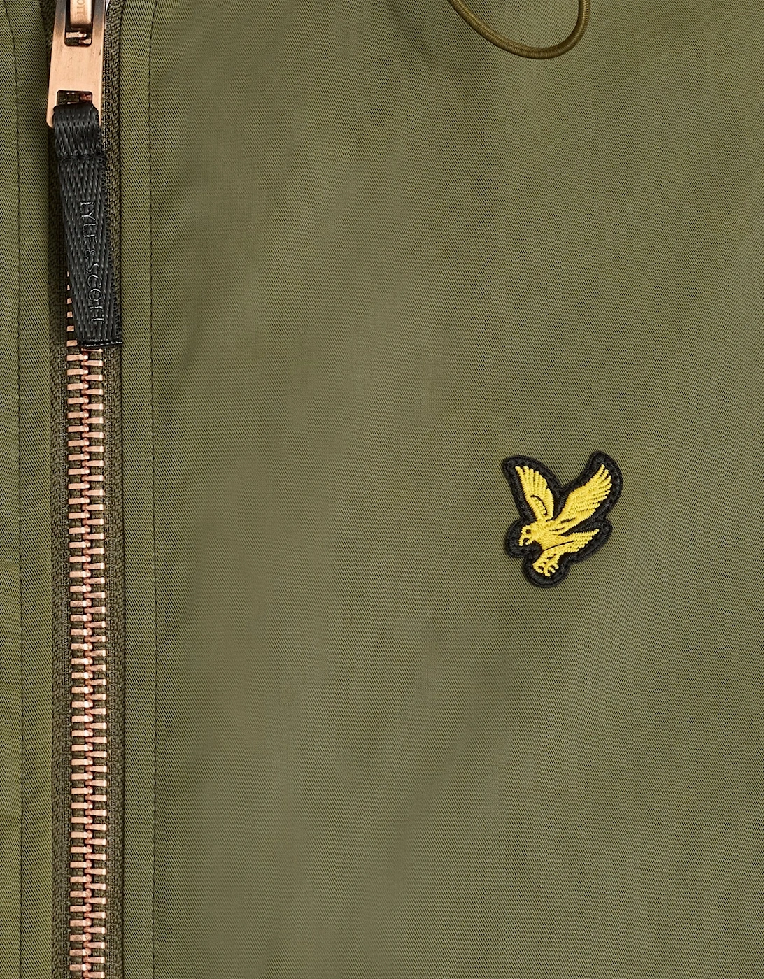 Waxed Hooded Utility Jacket
