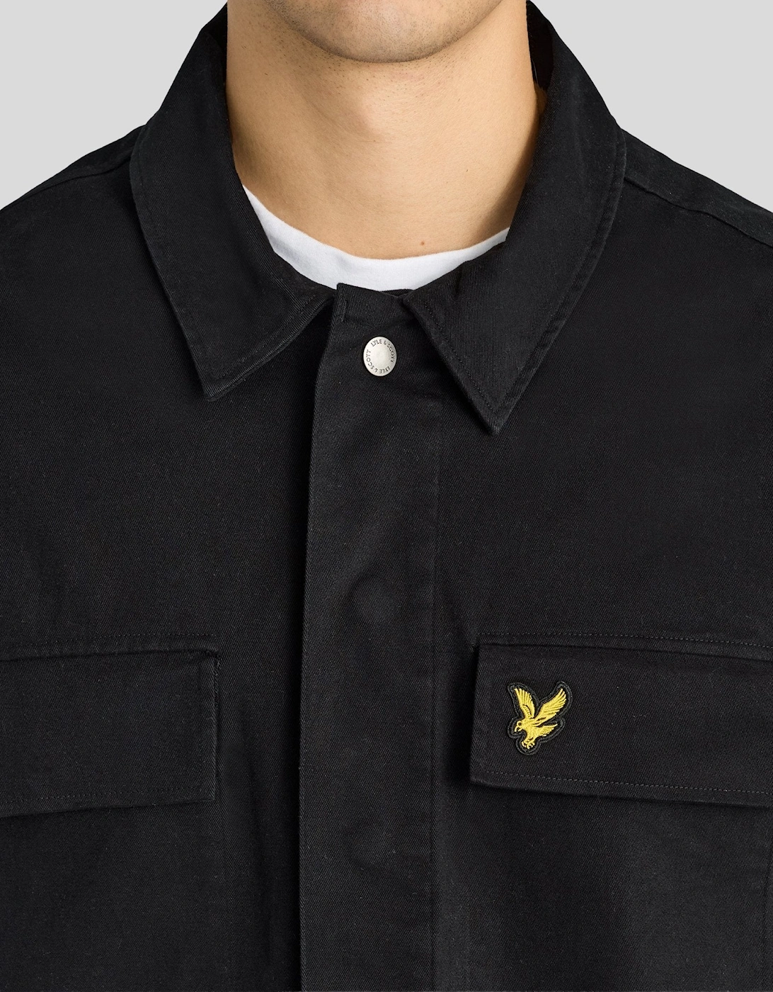 Lightweight Washed Overshirt