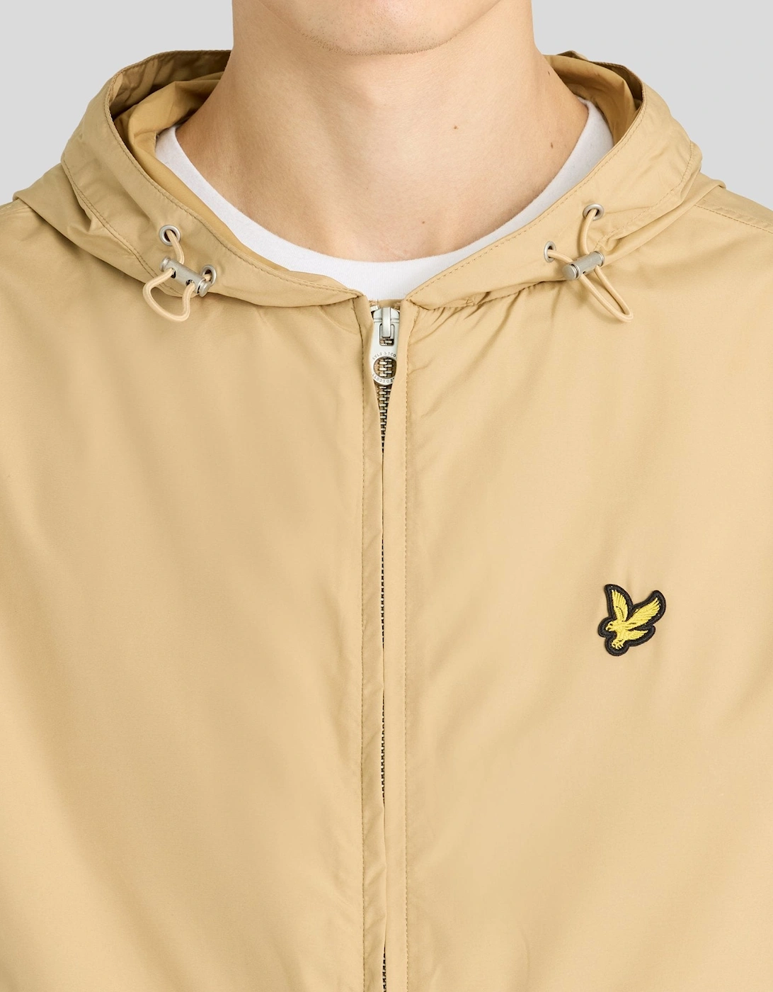 Lightweight Hooded Utility Jacket