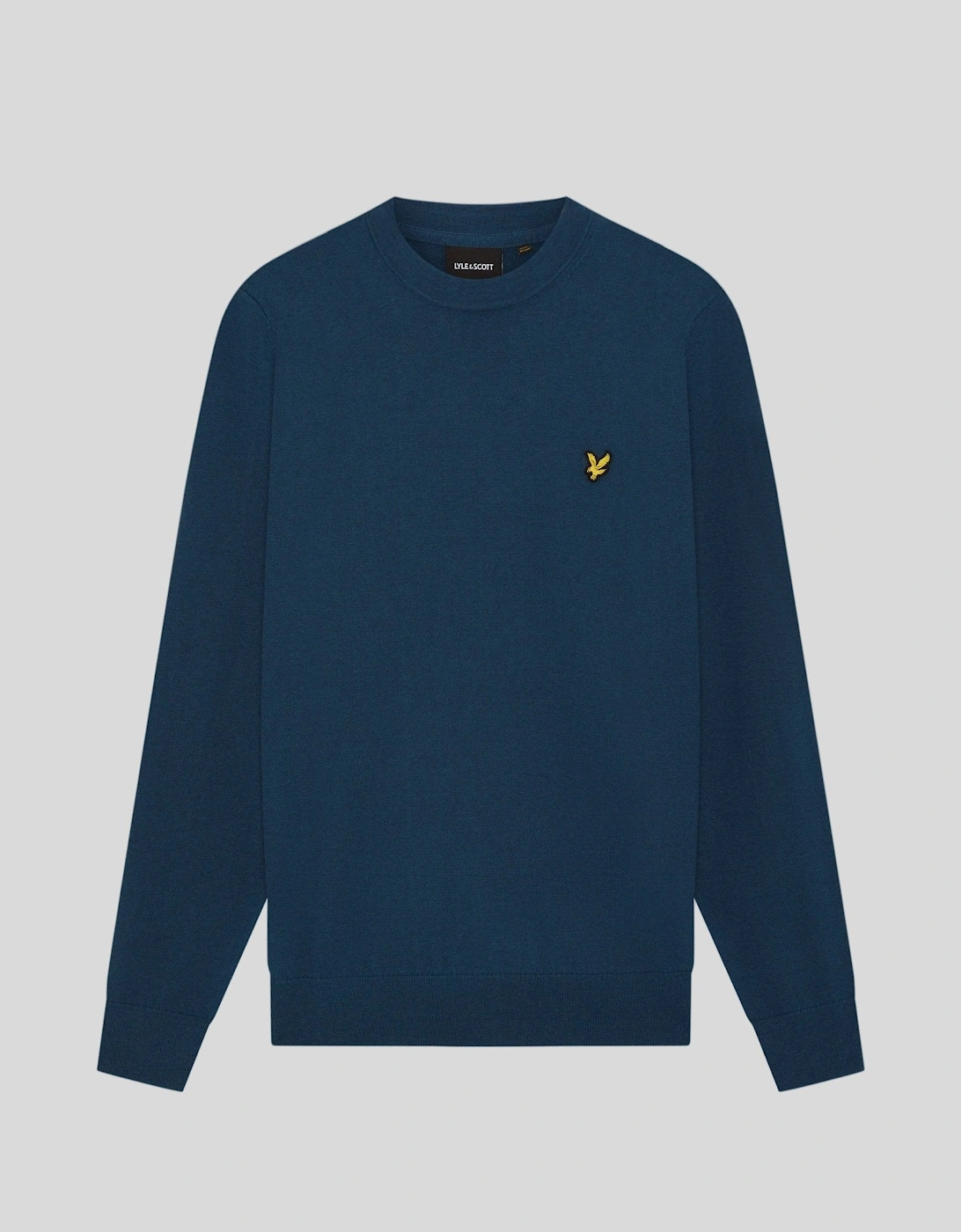 Cotton Merino Crew Neck Jumper