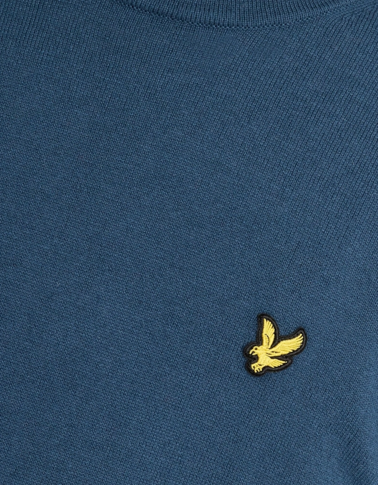 Cotton Merino Crew Neck Jumper