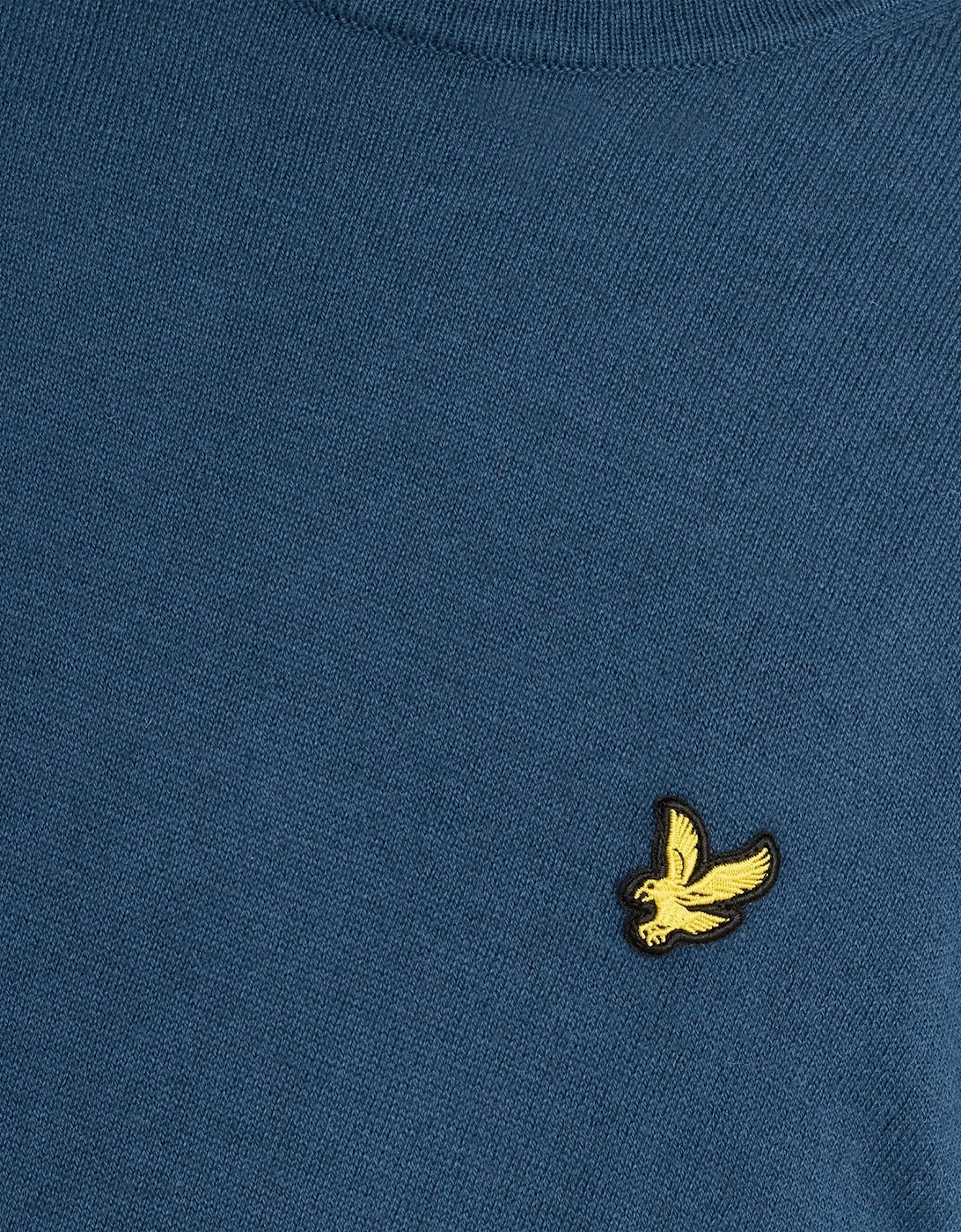 Cotton Merino Crew Neck Jumper