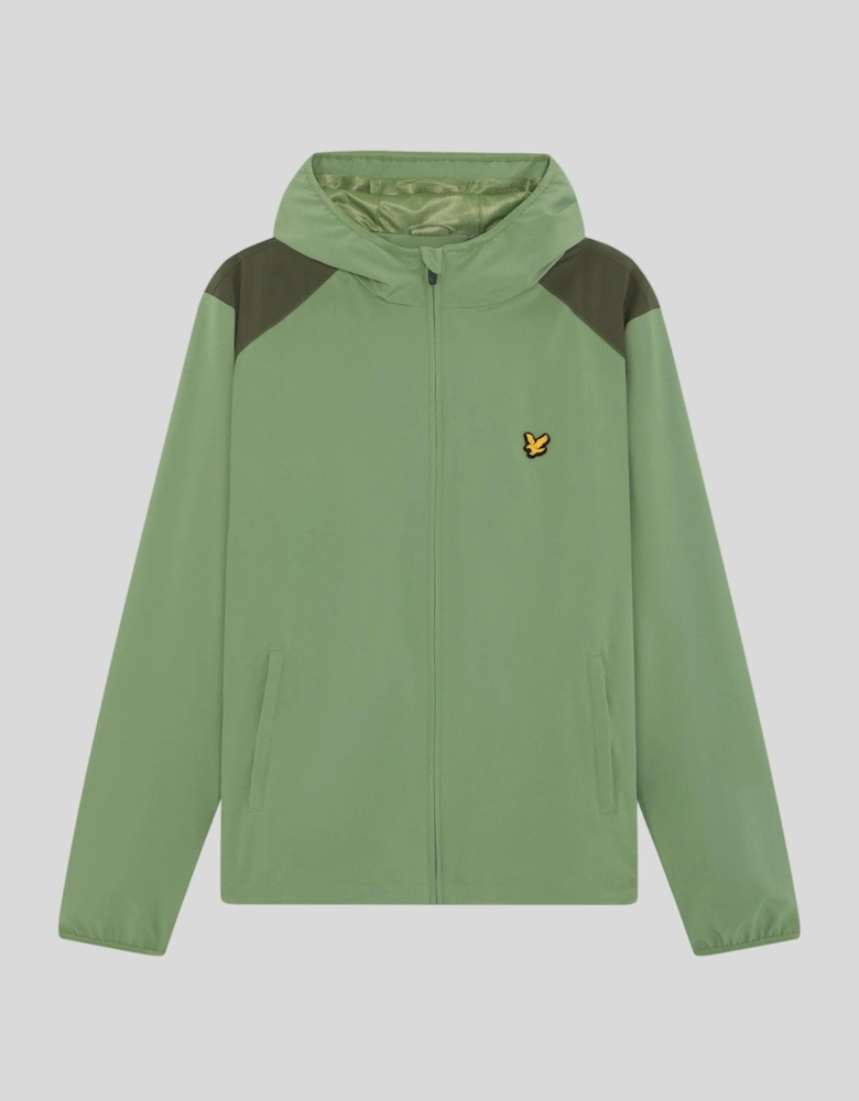 Sports Panelled Windbreaker Jacket