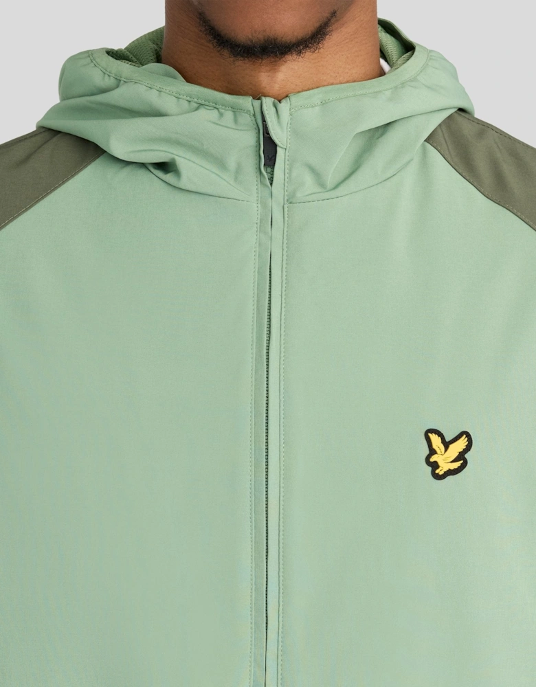 Sports Panelled Windbreaker Jacket