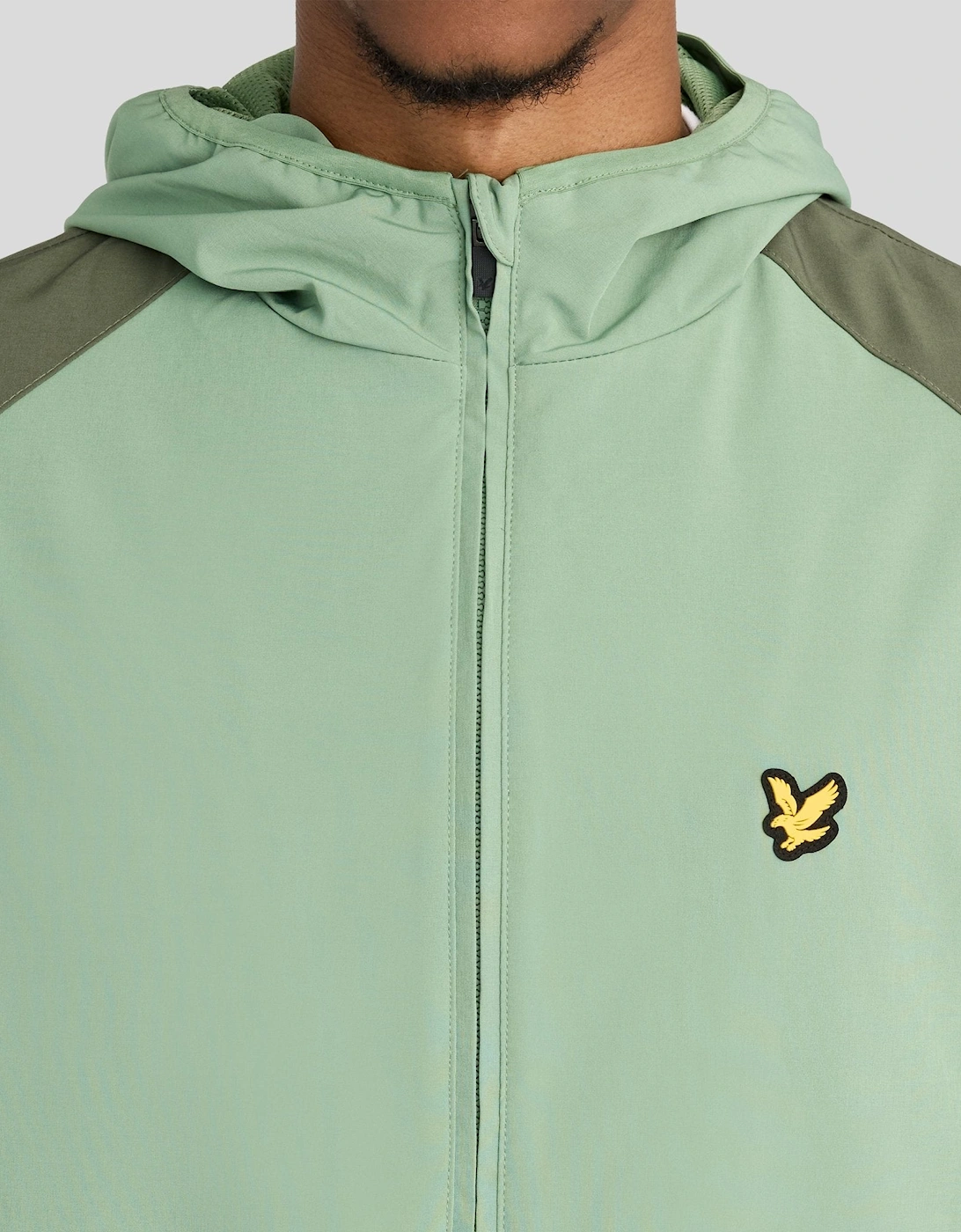Sports Panelled Windbreaker Jacket