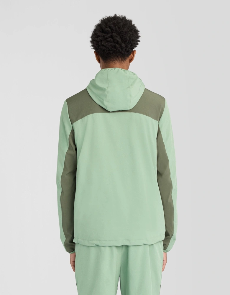 Sports Panelled Windbreaker Jacket