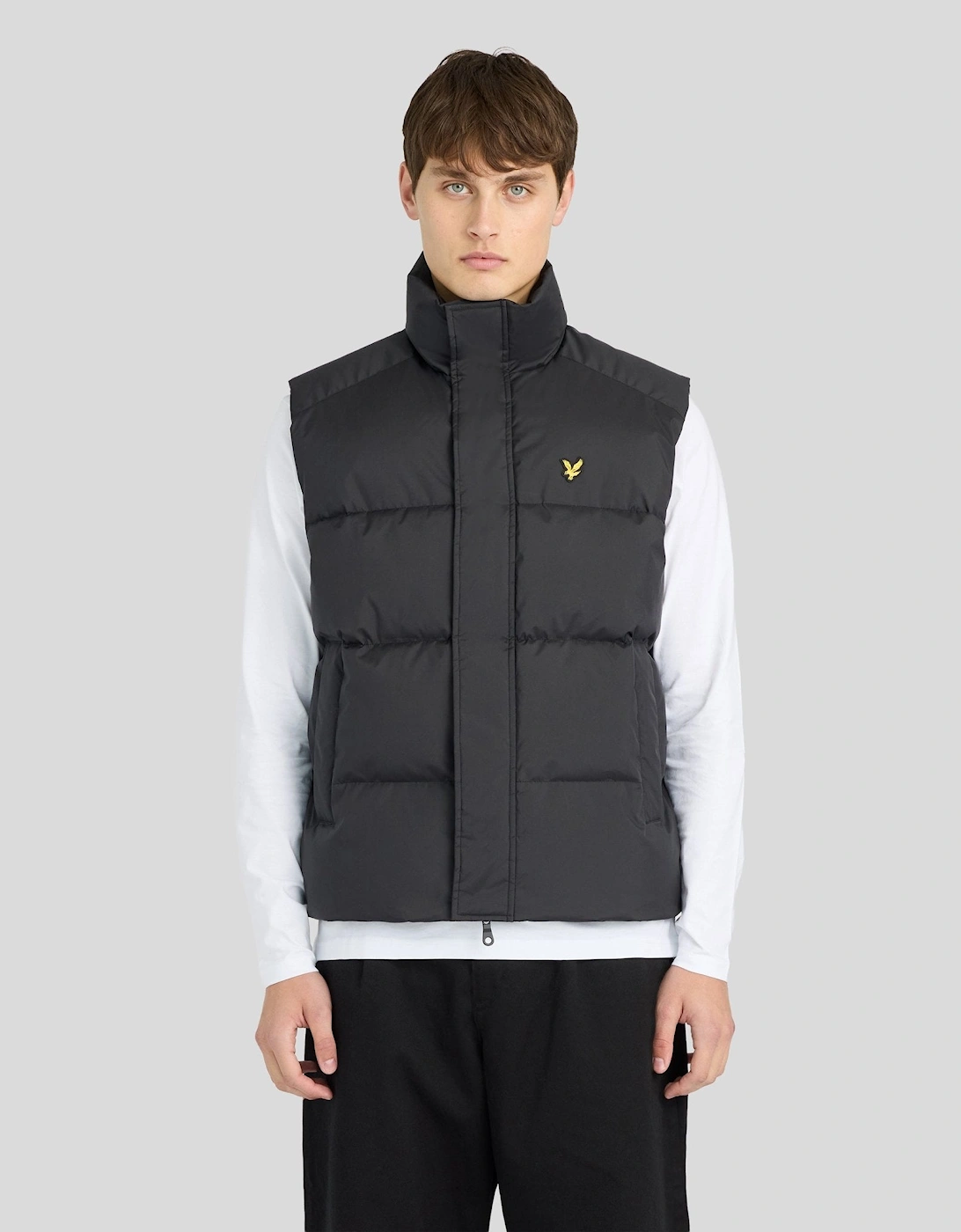 Funnel Neck Puffer Gilet, 7 of 6