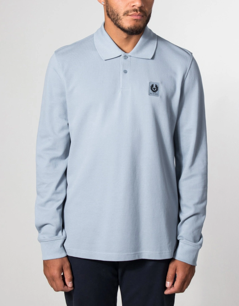 Regular Fit Belstaff Long Sleeved Polo Shirt