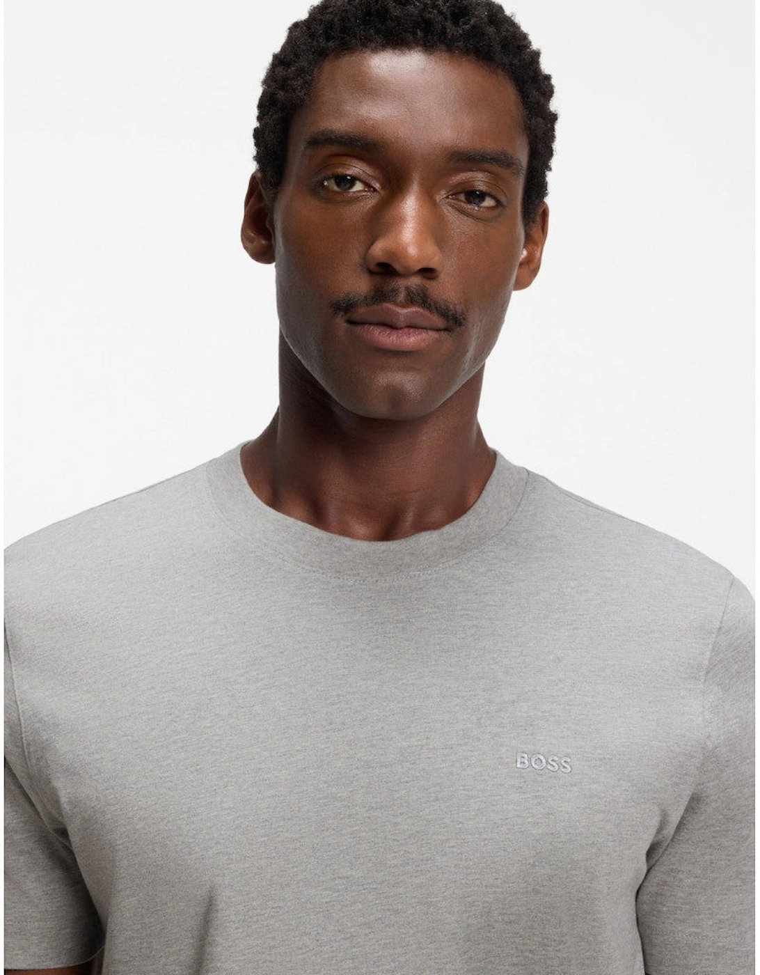 BOSS Black Thompson 01 T-Shirt S2-26 075 Open Grey