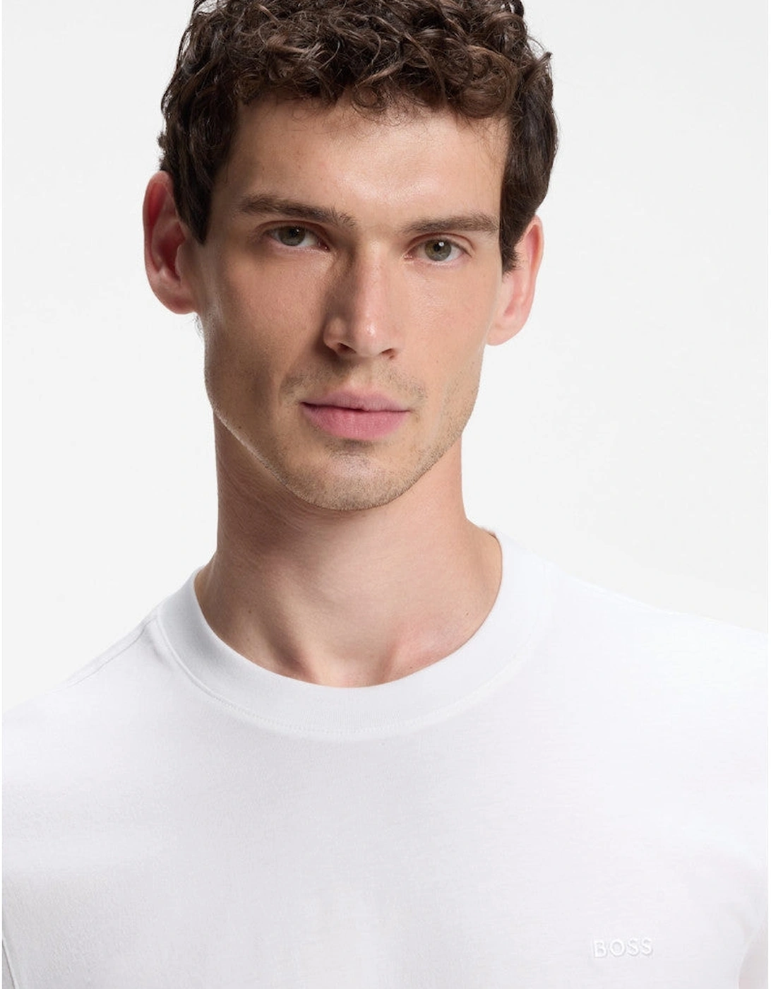 BOSS Black Thompson 01 T-Shirt S2-26 100 White