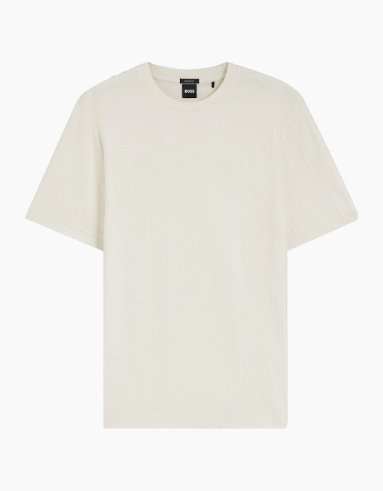 BOSS Black H Thompson 321 T-Shirt 118 Open White