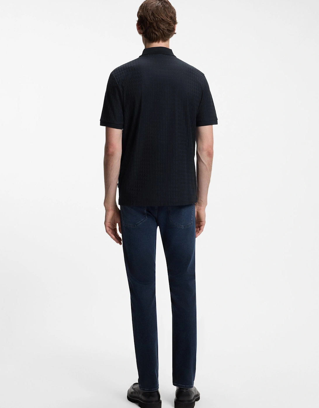 BOSS Black H Parlay 321 Polo Shirt 404 Dk Blue
