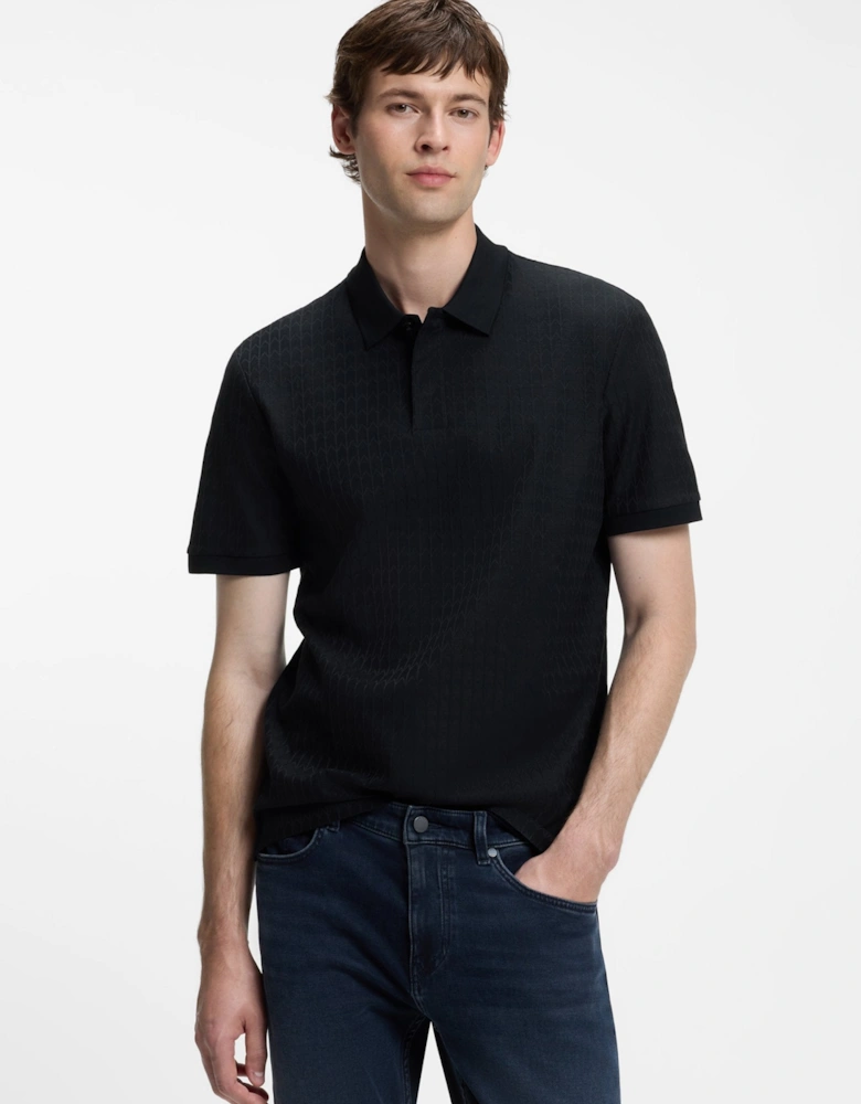BOSS Black H Parlay 321 Polo Shirt 404 Dk Blue