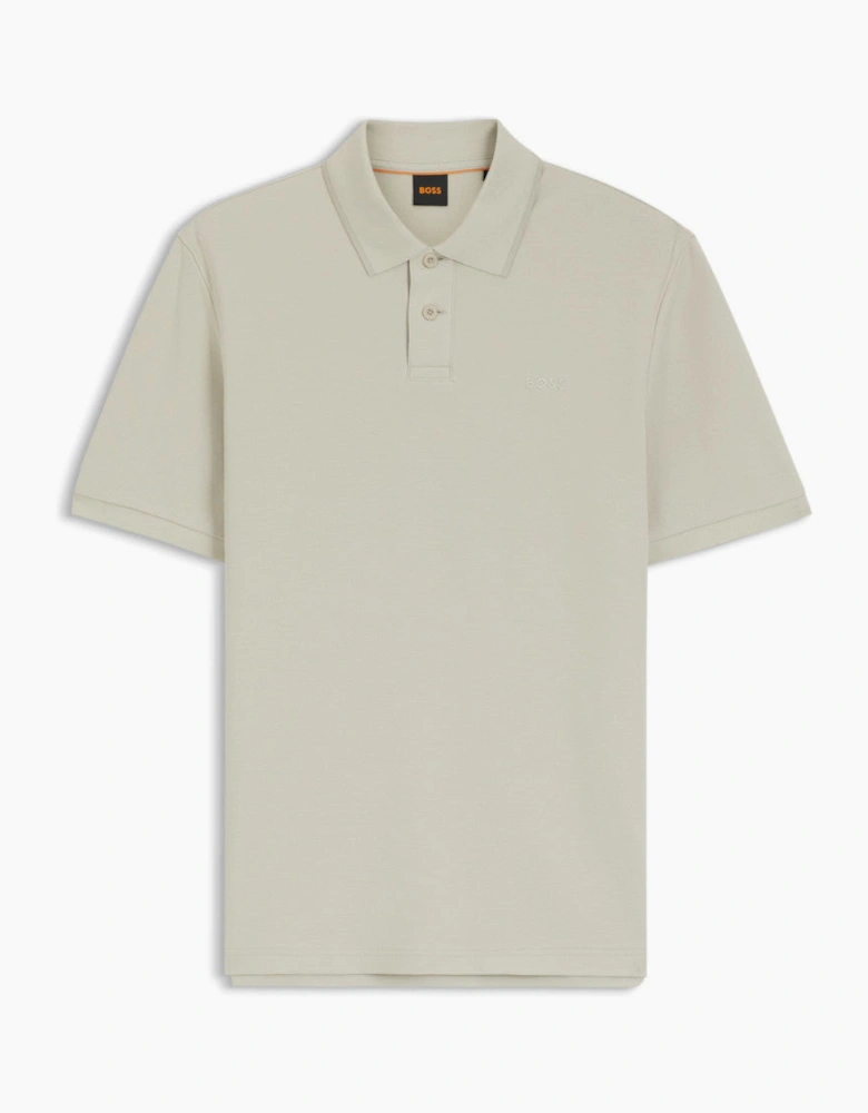 BOSS Orange Phoenix Polo Shirt 271 L Beige