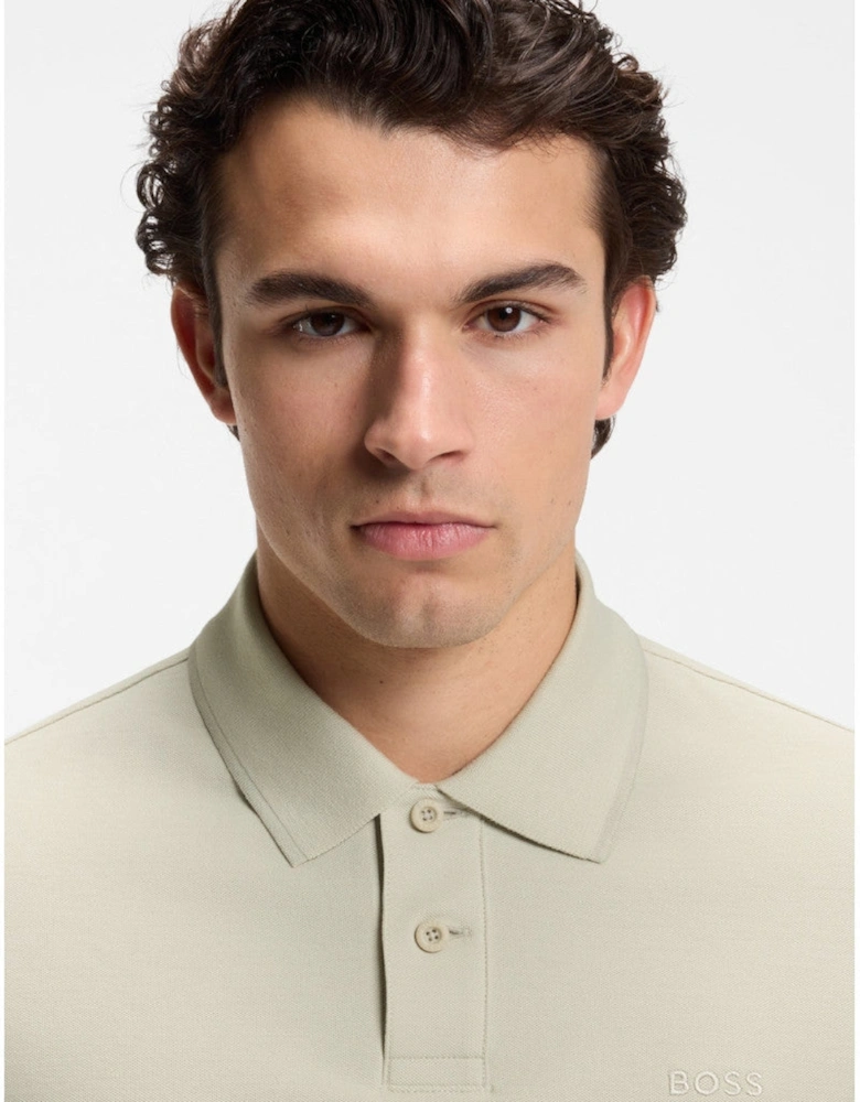 BOSS Orange Phoenix Polo Shirt 271 L Beige