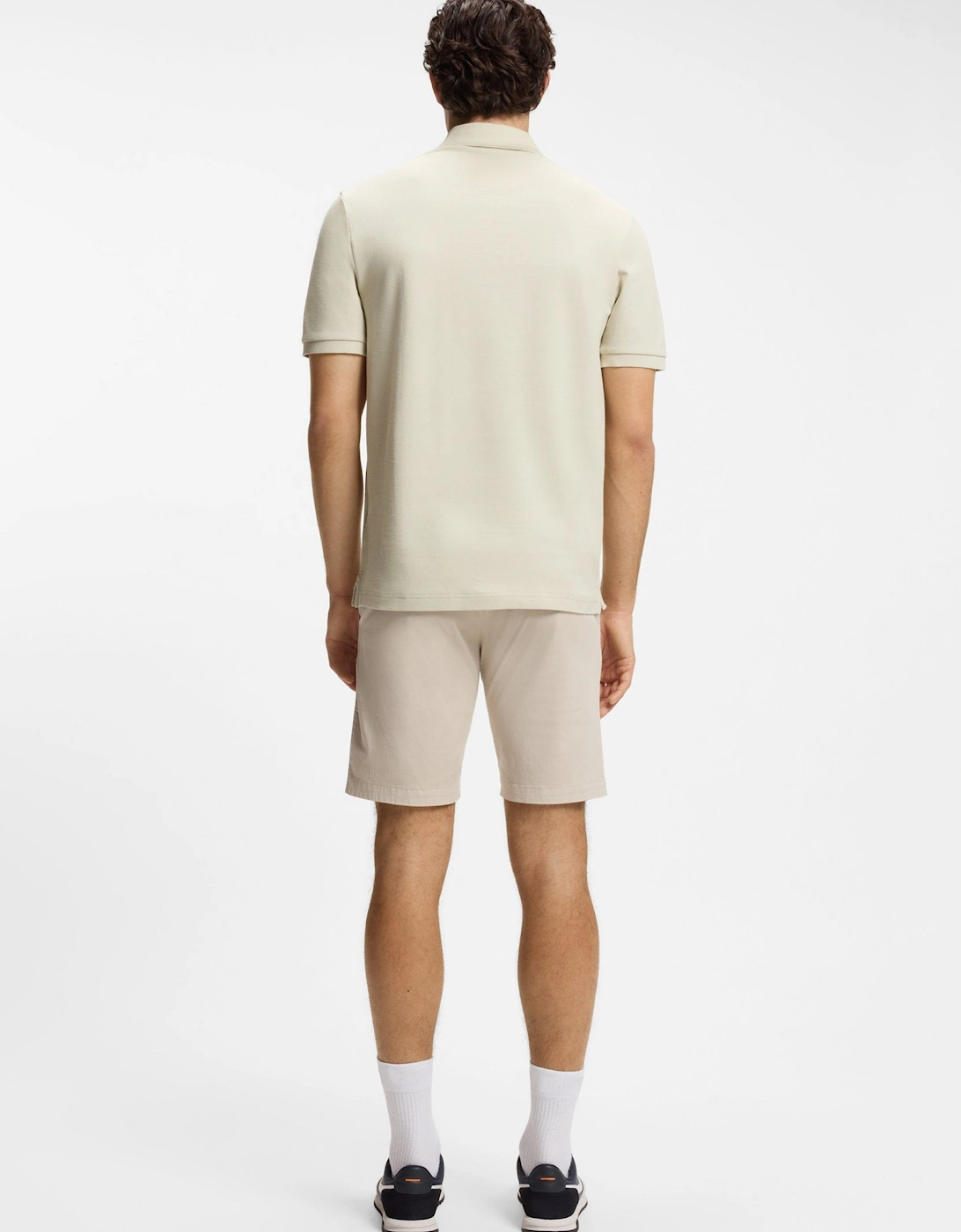 BOSS Orange Phoenix Polo Shirt 271 L Beige