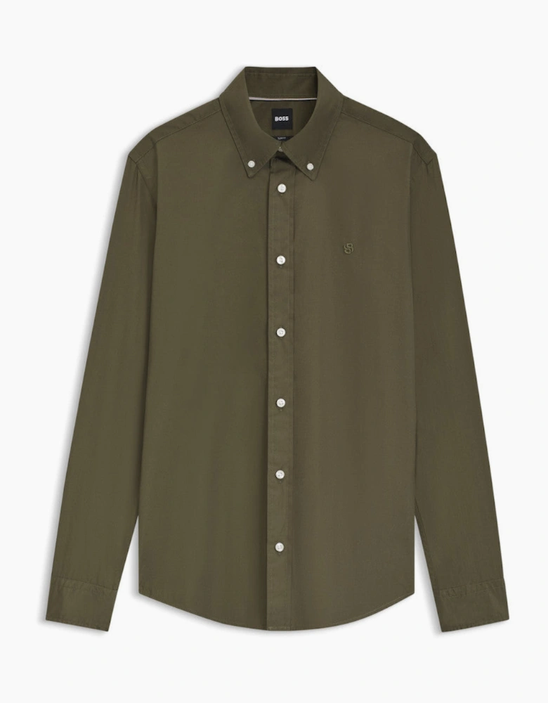 BOSS Black H ROAN BD E C1 263 Shirt 347 Open Green
