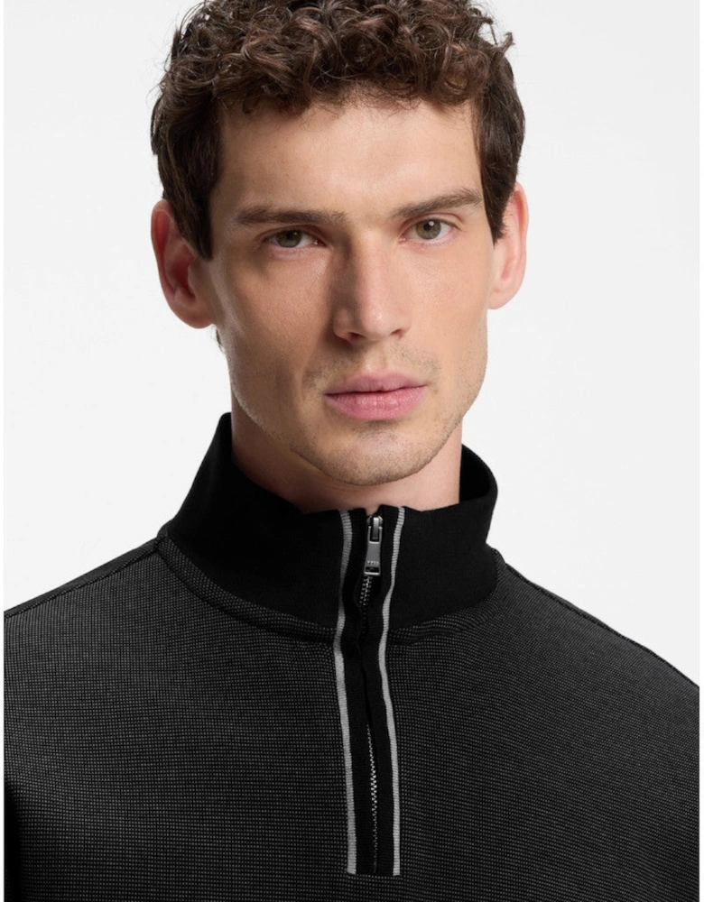 BOSS Black H Sidney Sweatshirt 001 Black