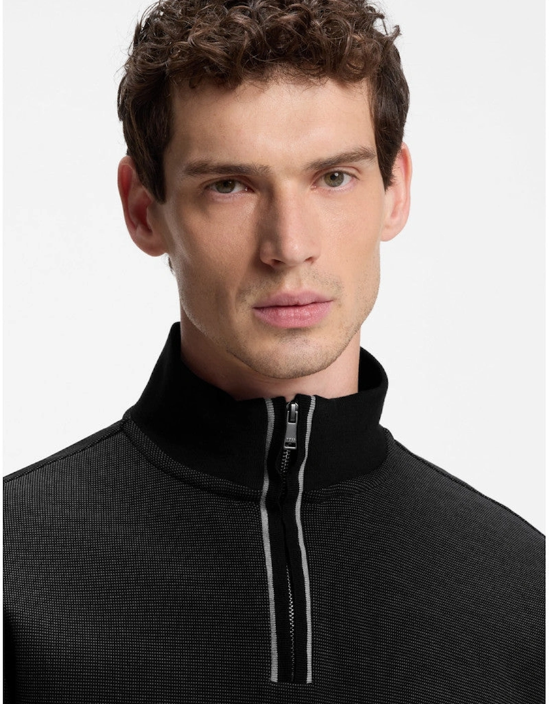 BOSS Black H Sidney Sweatshirt 001 Black