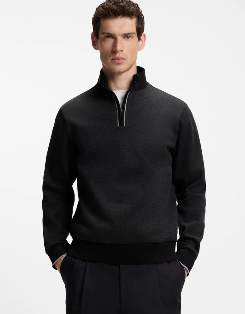 BOSS Black H Sidney Sweatshirt 001 Black