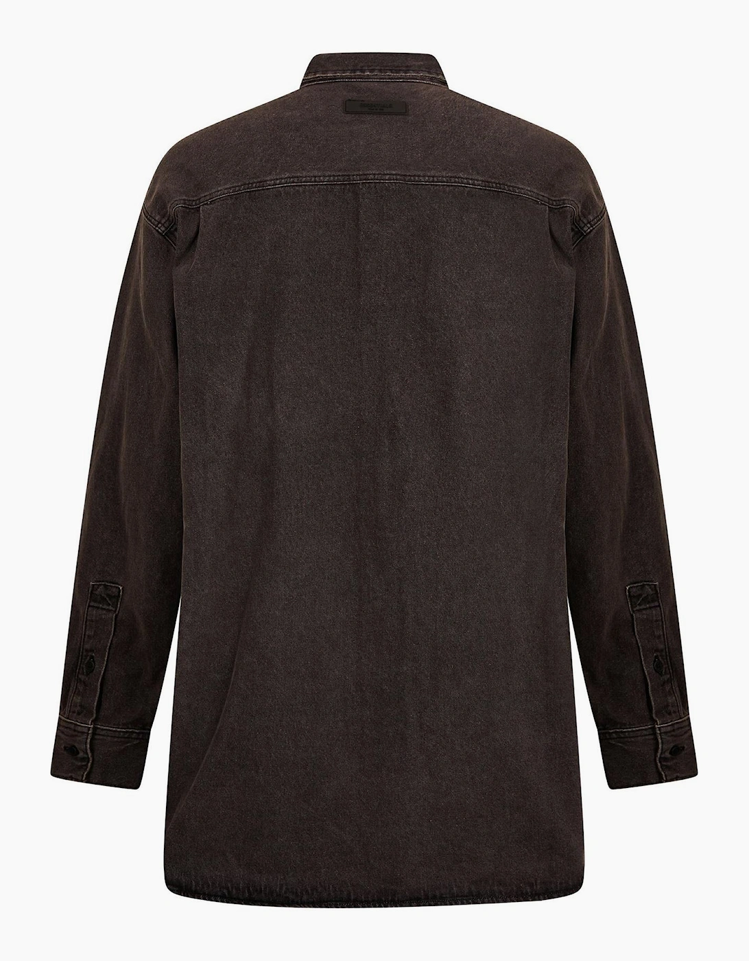 Unisex Adults Denim Long Sleeve Shirt