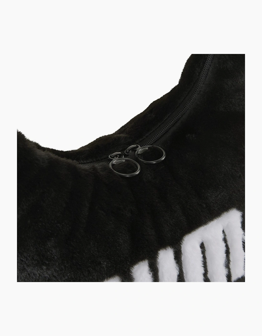 Up Faux Fur Slouchy Hobo Bag