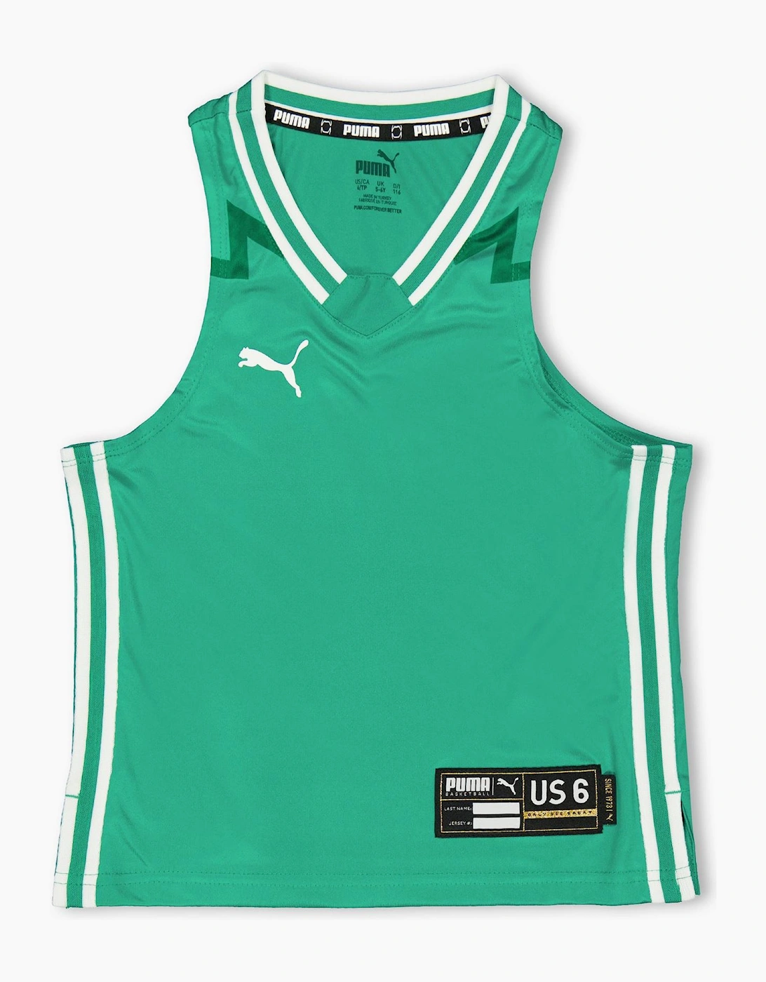 Kids Hoops Team Performance Basketball Jersey, 3 of 2